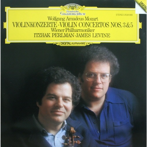 [중고] Itzhak Perlman, James Levine / Mozart : Violinkonzerte Nr.3&amp;5 (4100202)