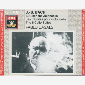 [중고] Pablo Casals / Bach : Suite fur Violoncello Solo (2CD/ekc2d0001/7610272)