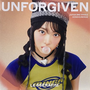 [중고] 르세라핌 (LE SSERAFIM) / UNFORGIVEN (JAPAN 2nd Single/자켓 홍은채/일본수입/upch89546)