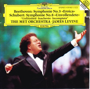 [중고] James Levine / Beethoven : Symphony No.3, Schubert : Symphony No.8 (dg2505)