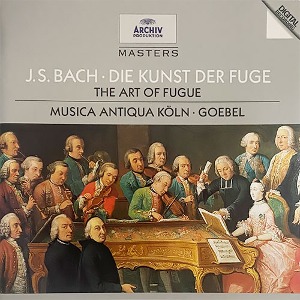 [중고] Reinhard Goebel, Musica Antiqua Koln / 바흐 : 푸가의 기법 (Bach : The Art Of Fugue BWV1080/수입/4472932)