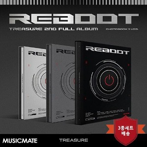 트레저 (Treasure) / 2집 Full Album REBOOT (3종세트/미개봉)