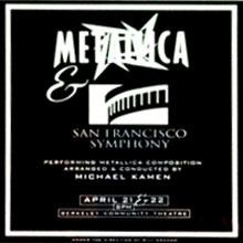 Metallica / Metallica &amp; The SF Symphony 4-21-99 Berkeley CAC Bootleg (2CD/수입/미개봉/부트랙)