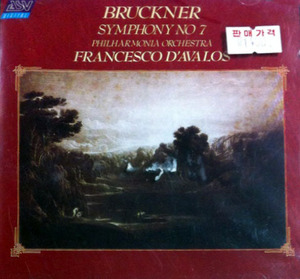 [중고] Francesco D&#039;avalos / Bruckner : Symphony No.7 (수입/cddca625)