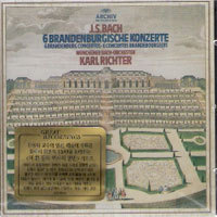 [중고] Karl Richter / Bach: Brandenburgische Konzerte (이 한장의 역사적 명반 시리즈/dg5536)
