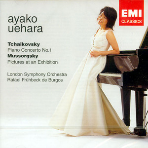 [중고] Ayakouehara / Tchaikovsky:Piano Concerto No.1,  Mussorgsky:Pictures At An Exhibition (ekcd0847)