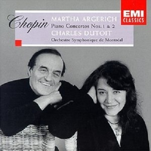 [중고] Martha Argerich, Charles Dutoit / Chopin: Piano Concertos No.1 Op.11, No.2 Op.21 (수입/724355679826)