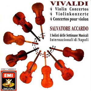 [중고] Salvatore Accardo / Vivaldi: Violin Concertos (수입/724348331427)