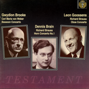 [중고] Gwydion Brooke, Dennis Brain, Leon Goossens / Struss, Weber (수입/sbt1009)