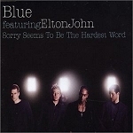 [중고] Blue(Feat. Elton John) / Sorry Seems To Be The Hardest Word (Single/수입)