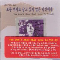 [중고] V.A. / Murakami Ryu&#039;s You Don&#039;t Know What Love Is Vol.II (무라카미 류의 보통 여자로 살고 싶지 않은 당신에게/홍보용)
