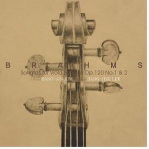 김상진 / Brahms: Viola Sonatas Op.102 Nos.1 &amp; 2 (미개봉/ekld0826)