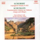 [중고] Maria Kliegel, Kristin Merscher / Schubert: Arpeggione Sonata D.821, Schumann: Fantasiestucke Op.73 (수입/8550654)