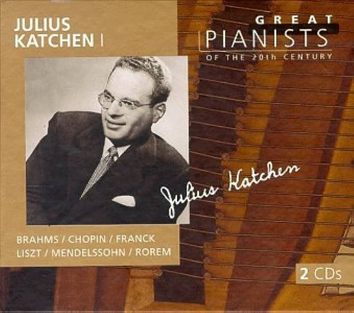 [중고] Julius Katchen / Great Pianists Of The 20th Century 53 (수입/Digipack/2CD/4568562)