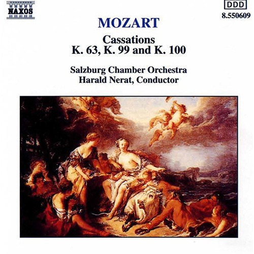 [중고] Harald Nerat / Mozart : Cassations K.63, K.99, K.100 (수입/8550609)