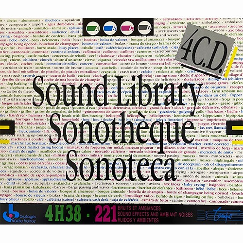 [중고] V.A. / Sound Library Sonotheque (수입/4CD/a6153)