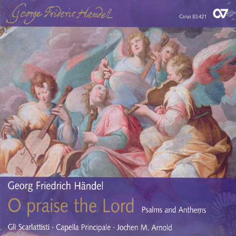 [중고] Jochen M. Arnold,  Psalm And Anthems / Handel - O Praise The Lord (digipack/수입/carus83421)