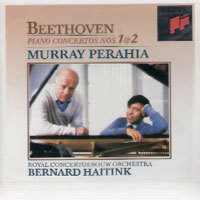 Murray Perahia, Bernard Haitink / Beethoven : Piano Concerto No.1 &amp; 2 (수입/미개봉/sk42177)