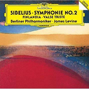 [중고] James Levine / Sibelius Symphony No.2, Finlandia (수입/4378282)