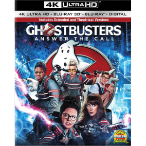 [중고] [Blu-Ray] Ghostbusters 2016 - 고스트 버스터즈 (수입/4K Ultra HD+3D Blu-Ray+Blu-Ray/한글자막없음)