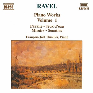 [중고] Francois-Joel Thiollier / Ravel : Piano Works, Vol. 1 (수입/8550683)