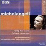 [중고] Arturo Benedetti Michelangeli / Grieg : Piano Concerto Op.16, Debussy : Preludes Book I (수입/bbcl40432)