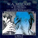 [중고] Karl Leister &amp; Prazak Quartett / 모차르트, 크루셀 : 클라리넷 오중주 Mozart, Crusell : Clarinet Quintets (수입/C141861A)