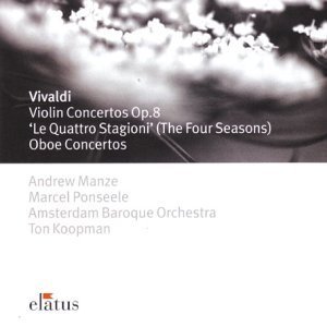 [중고] Ton Koopman, Marcel Ponseele / Vivaldi : Violin Concerto Op.8 &#039;The Four Seasons&#039;, Oboe Concertos (수입/0927467262)