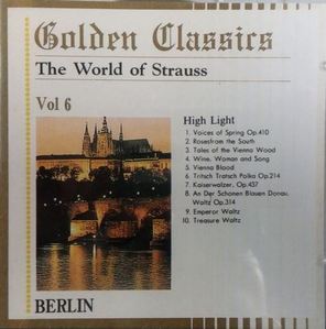 V.A. / Golden Classics Vol.6 - The World Of Strauss : High Light (수입/미개봉/art506)