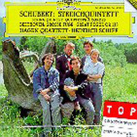 Hagen Quartett / Schubert : Streichquintett, Grosse Fuge Op133 (미개봉/홍보용/dg2504)