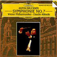 Claudio Abbado / Bruckner : Symphony No.7 (미개봉/홍보용/dg2536)