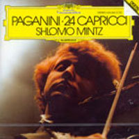 Shlomo Mintz / Paganini : 24 Capricci (미개봉/홍보용/dg0586)
